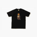 BAPE FAMILY BAG MILO ON APHEAD T-Shirt Black