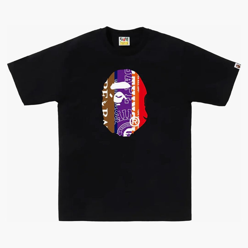 Bape fanoušci šály o opice hlavy čaj černá