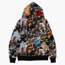 Bape leták vzor Shark Full Zip Hoodie Multicolor