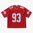 Bape Football Relaxed Fit Tee Red