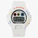 Bape G-shock X Bearbrick Dw6900mt-7 Ltd Watch White