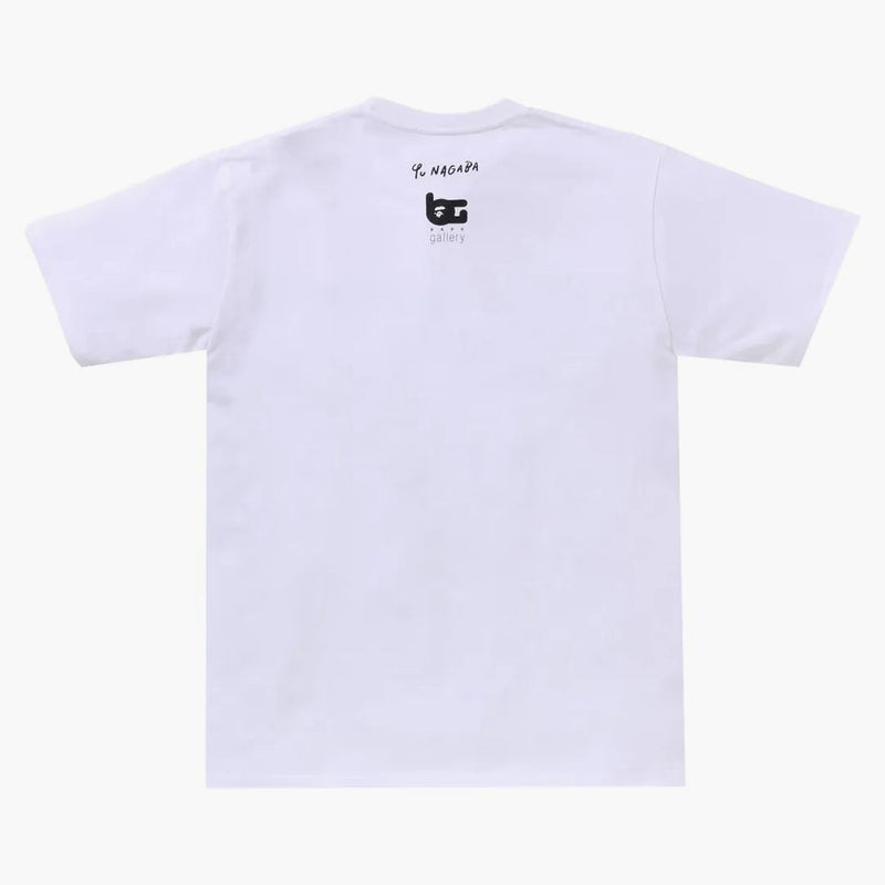 Bape Gallery X Yu Nagaba Tee White