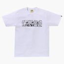 Bape Gallery X Yu Nagaba Tee White