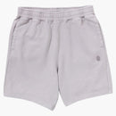Bape Garment Dye One Point Relaxed Fit Sweat Shorts Gray