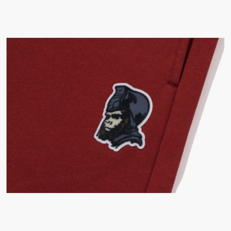 BAPE Obecné tepláky Burgundska