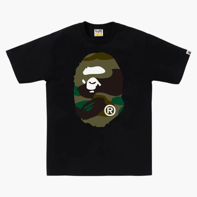Bape Giant 1st Camo Big Ape Head Tea Black/Green
