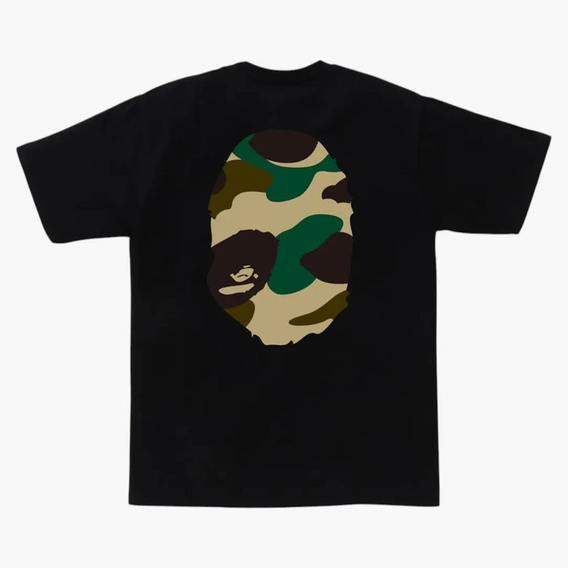BAPE GIANT 1. Camo Big Ape Head Tea Black/Yellow