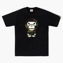 Bape Giant 1st Camo Big Baby Milo Tee Black/green