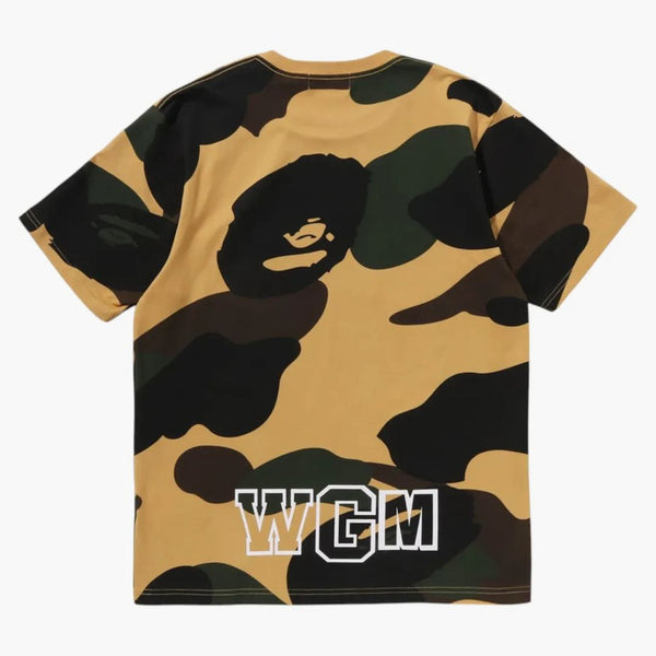 BAPE GIANT 1. CAMO SHARK TEE Žlutá