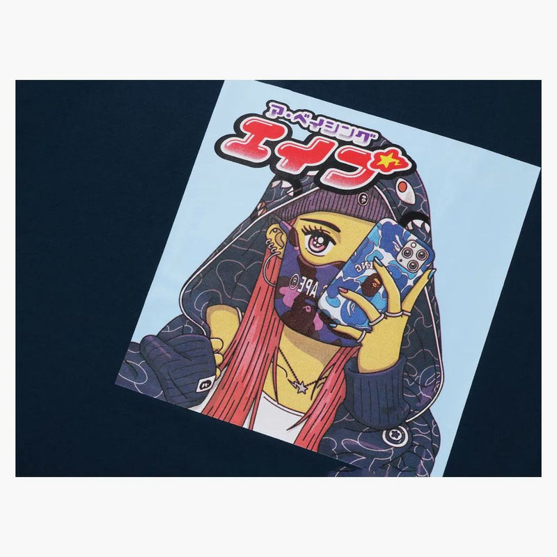 Bape Girl Tea Navy