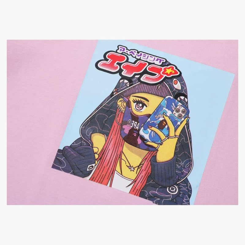 Bape Girl Tea Pink