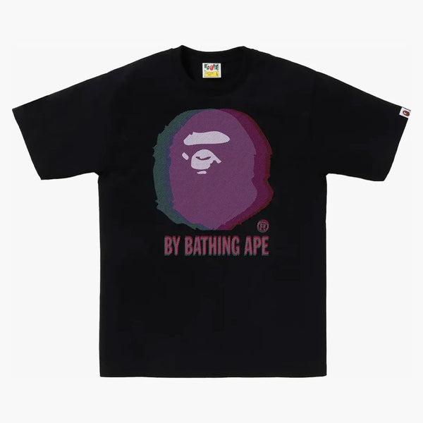 BAPE Glitch Art od koupání čaje černé