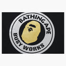 Bape Glitter Busy Works Tee Black