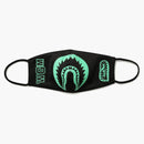 Bape Glow In The Dark Shark Mask (fw20) Black