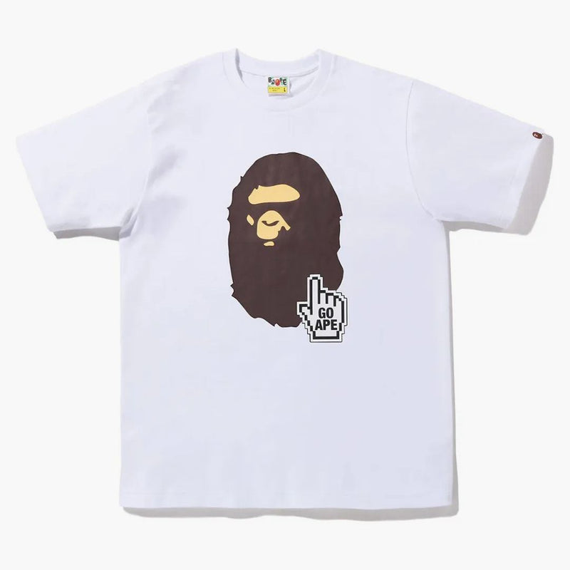 BAPE GE APE ONLINE TEA ESCLUSIVO BIANCO
