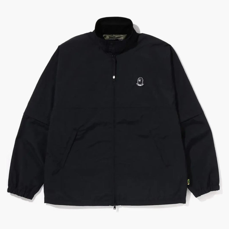 BAPE GOLLF MR PRINY APE APE ZIP BLACK