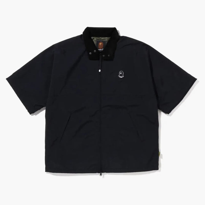 BAPE GOLLF MR PRINY APE APE ZIP BLACK