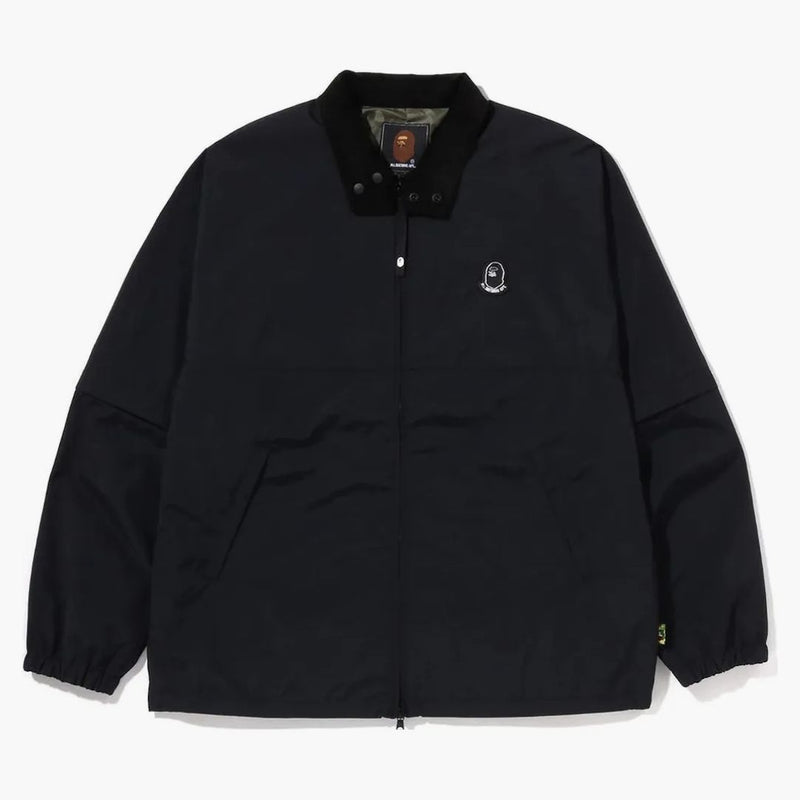 BAPE GOLLF MR PRINY APE APE ZIP BLACK