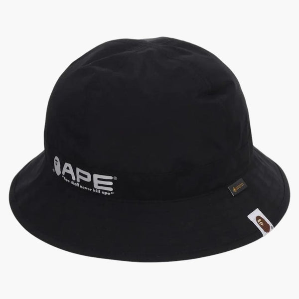 Bape Gore-tex Logo Hat Black