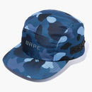 Bape Gradation Camo Mask Cap Blue