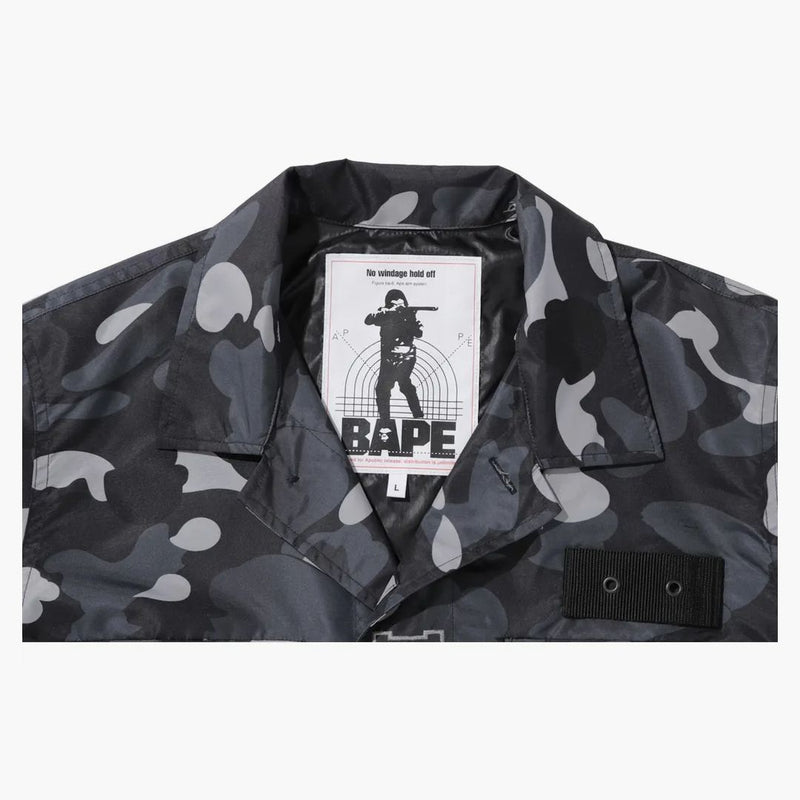 BAPE Gradation Camo Wojska Kurtka koszulka Czarna