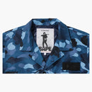 Bape Gradation Camo Military Shirt Jacket Blue