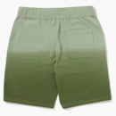 Bape Gradation Sweat Shorts Green