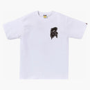 Bape Graffiti B One Point Tee White