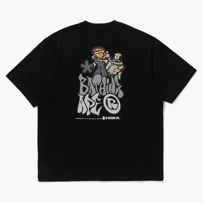 Bape Graffiti Bape Relaxated Fit Tea Black