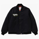 Bape Graffiti Bomber Jacket Black