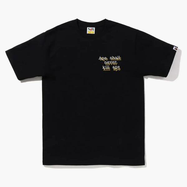 Bape Graffiti Check Ape Head Tea Black Black