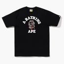 Bape graffiti check college tea black black