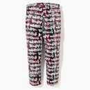 Bape Graffiti zkontrolujte jeden bod uvolněné kalhoty černé