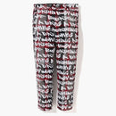 Bape Graffiti zkontrolujte jeden bod uvolněné kalhoty černé