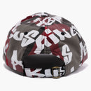 BAPE Graffiti Check Panel Cap Black