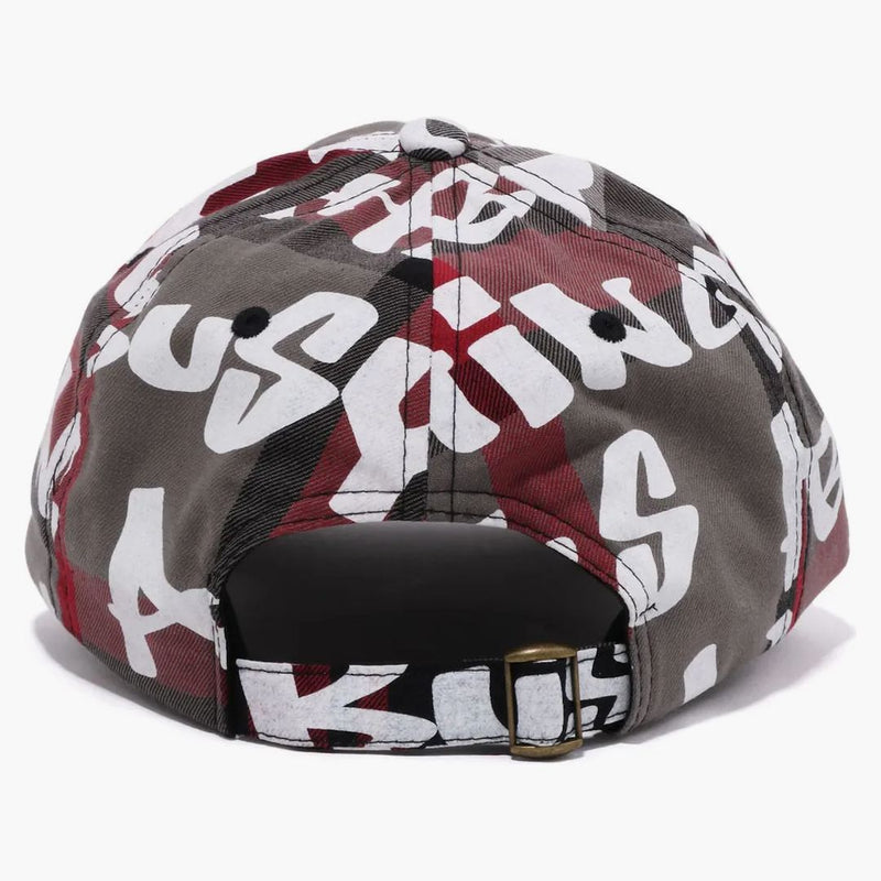 BAPE Graffiti Check Panel Cap Negro