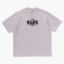Bape Graffiti Logo Relaxed Fit Tee White
