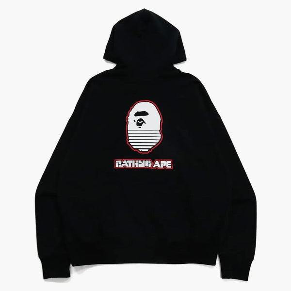 Bape Graphic #1 Loose Fit Pullover Hoodie Black