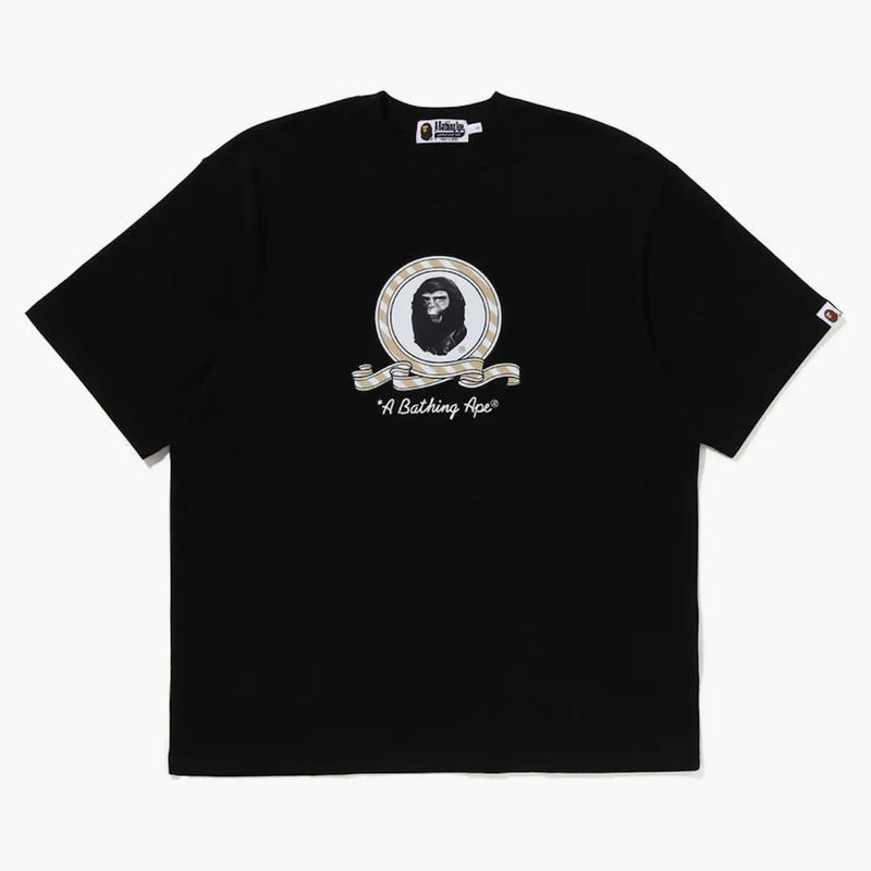Bape Graphic Relaxed Fit Tea Black