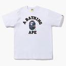 Bape Grid Camo College Tea (FW22) White Purple