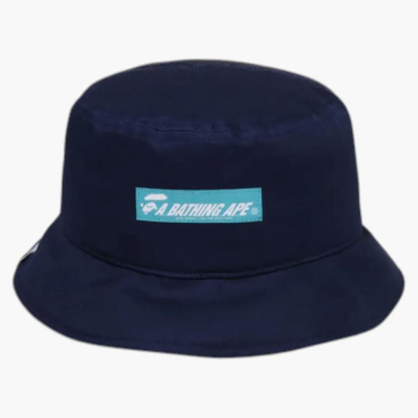 Bape Half Mesh Bucket has Navy