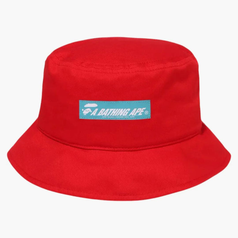 Bape Half Mesh Bucket has red