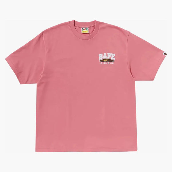 Bape Hand Draw Bape Relaxaded Fit Tee Pink