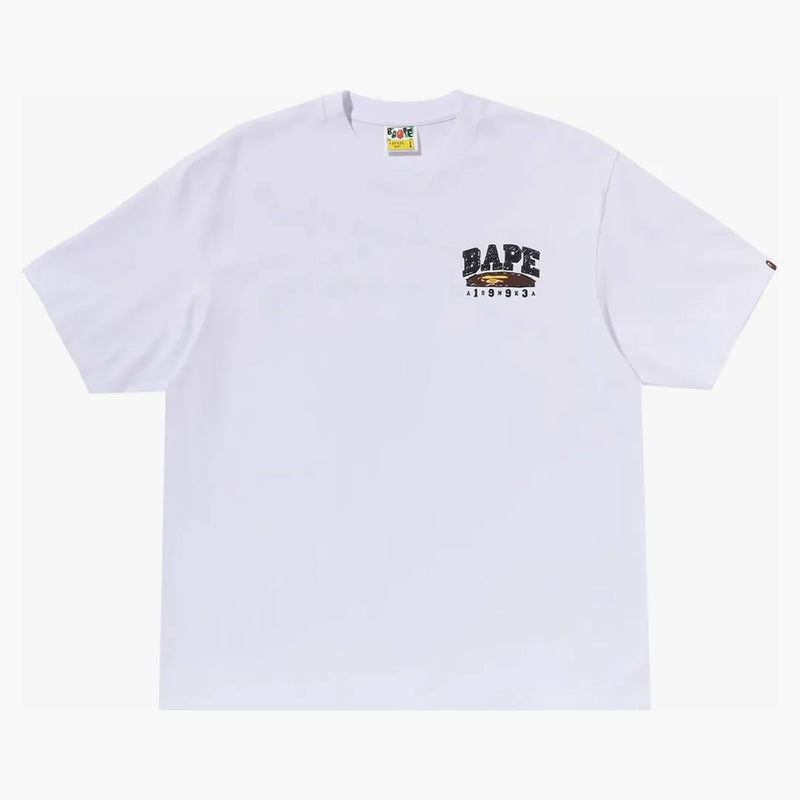 BAPE DRACK HANT BAPE RELASED FIT TEE BIANCO