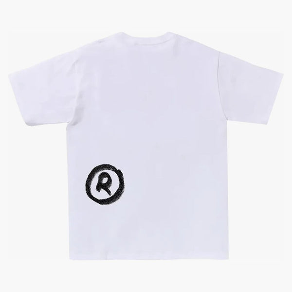 Bape ruční losování koupáním lidoope Tee White
