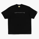 Bape Hand Drawn Logo Relaxed Fit Tee Black