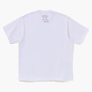 Bape Hand Drawn Logo Relaxed Fit Tee White