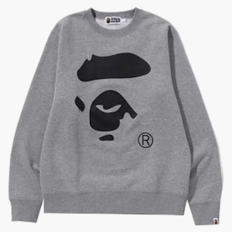 Bape Happy New Year Men's Classic Crewneck (SS23) Gray