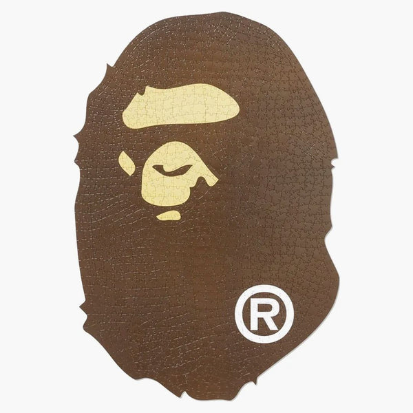 Puzzle -ul capului BAPE (1.050) maro