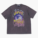 BAPE CIĘŻKI LOGO RELAKTOWANY Węgiel TEE TEE